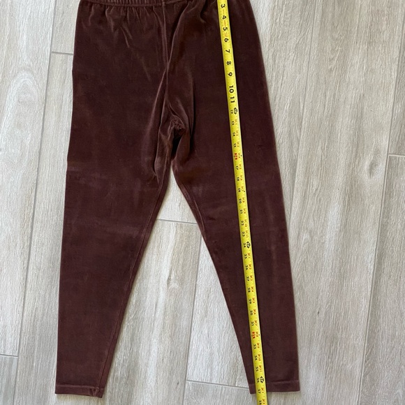 Moda International Vintage Brown Velvet Pants Size Large - Picture 5 of 8